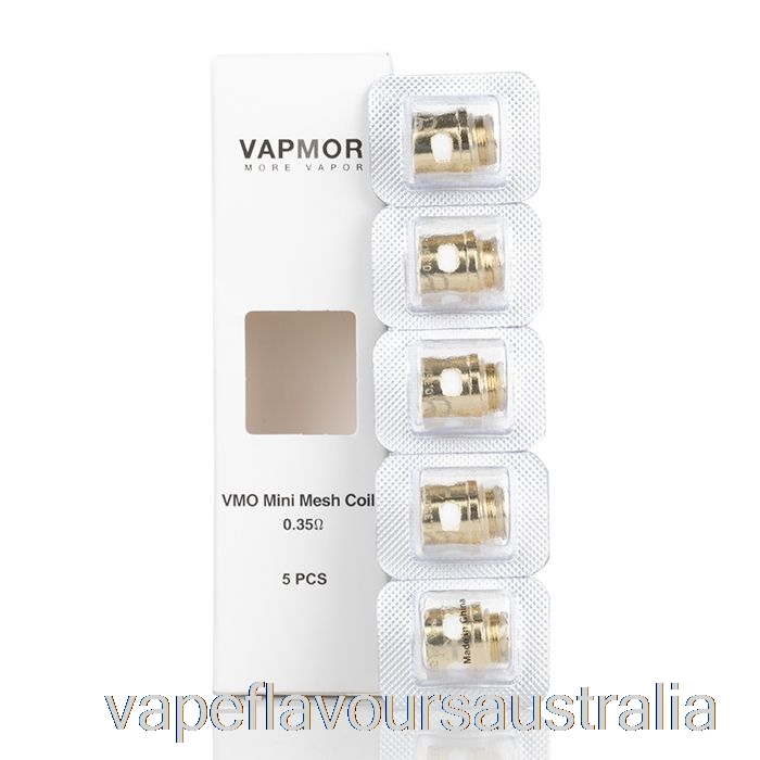 Vape Flavours Australia Vapmor VMO Mini Mesh Replacement Coils 0.35ohm VMO Mini Mesh Coils